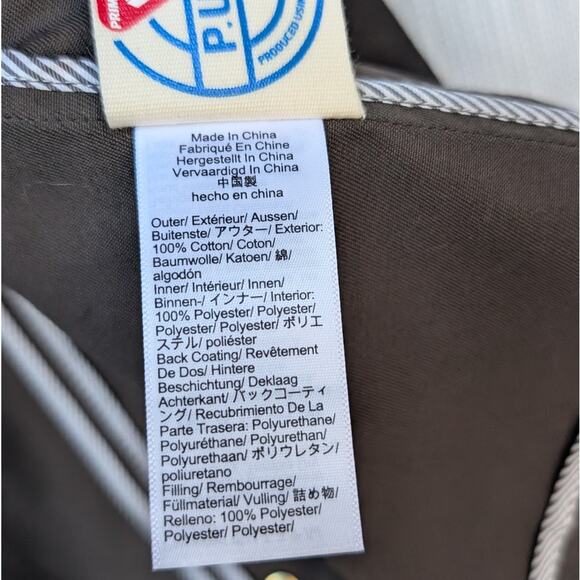 J.Crew Brown Long Barn Cotton Classic Trench Coat Jacket, size L - Picture 11 of 13